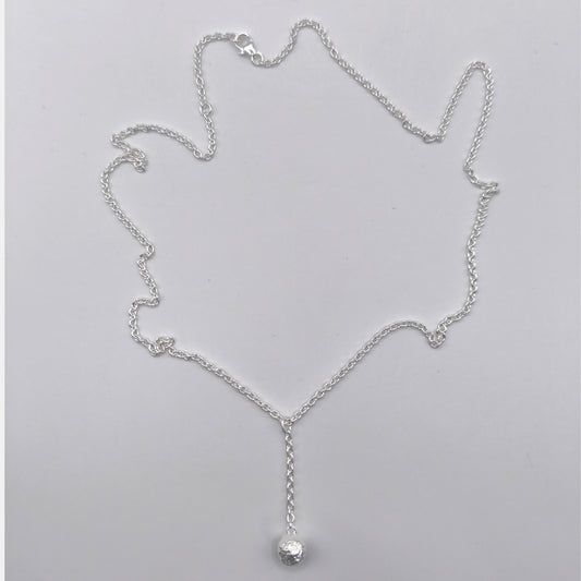 Halsband hängande snöboll