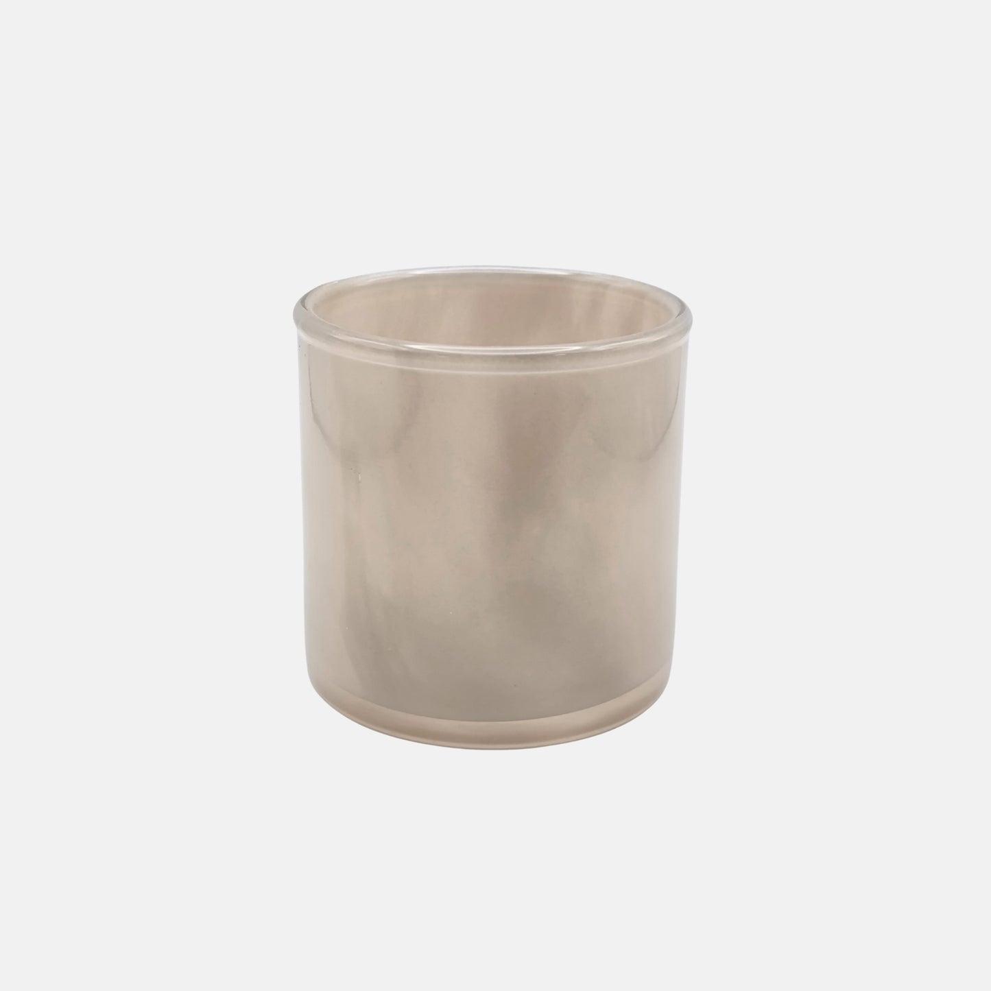 Ljuslykta, Solai Hurricane - Taupe Warm Grey
