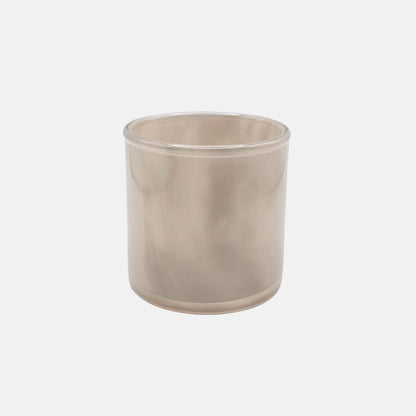 Ljuslykta, Solai Hurricane - Taupe Warm Grey