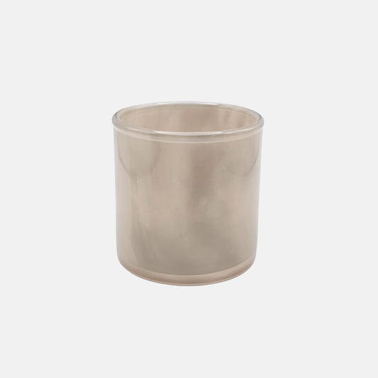 Ljuslykta, Solai Hurricane - Taupe Warm Grey